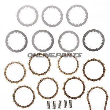 Clutch Kit Ebcplates Discs & Springs