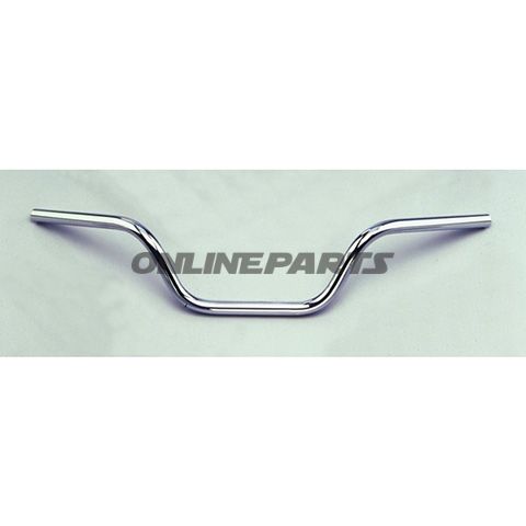 Handlebar Steel Chrome 22Mm Fehtouring Halbhoch