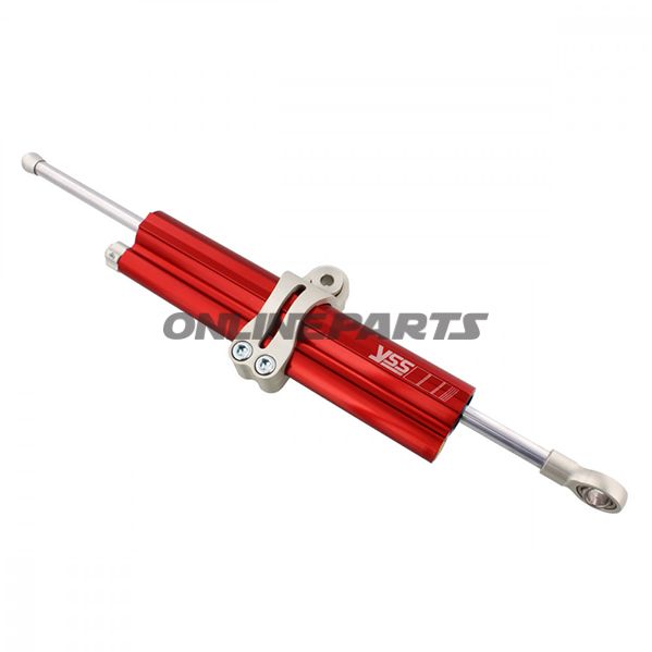 Yss Steering Dampertop Line 120Mm Red