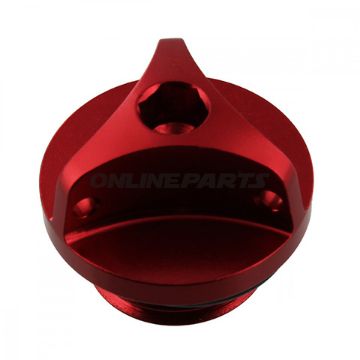 Pro Bolt Oil Filler Plugm20x2.5Mm Alloy Red Drilled