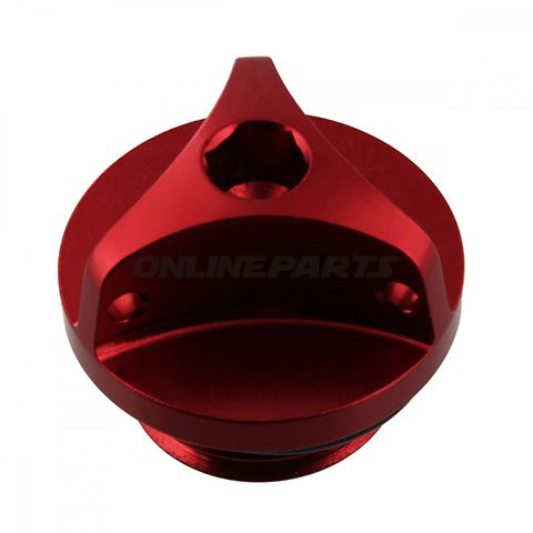 Pro Bolt Oil Filler Plugm20x2.5Mm Alloy Red Drilled