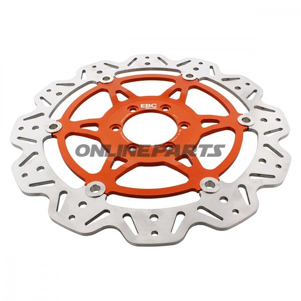 Brake Disc Vee Ebcorange