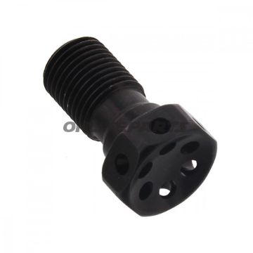 Banjo Bolt Single M10x1.00Alu Rac Black