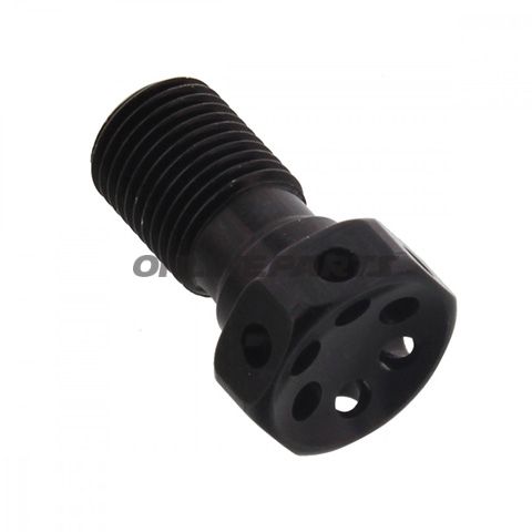 Banjo Bolt Single M10x1.00Alu Rac Black