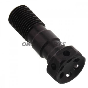 Banjo Bolt Double M10x1.00Alu Rac Black