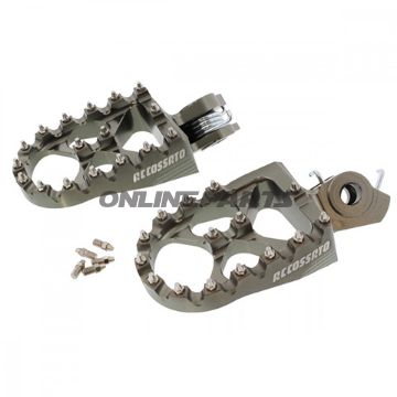 Foot Rests Kit Ti Accossatomotocross