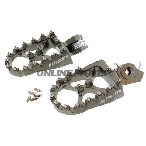 Foot Rests Kit Ti Accossatomotocross