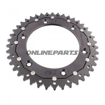 Rear Sprocket Dual 42 Tooth Pitch 520 Blackzf Inner Diameter 125 Bolt Spacing 150