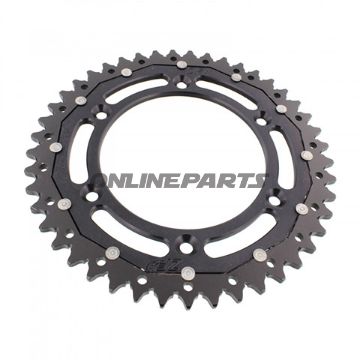 Rear Sprocket Dual 45 Tooth Pitch 520 Blackzf Inner Diameter 125 Bolt Spacing 150