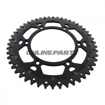 Rear Sprocket Dual 50 Tooth Pitch 520 Blackzf Inner Diameter 125 Bolt Spacing 150