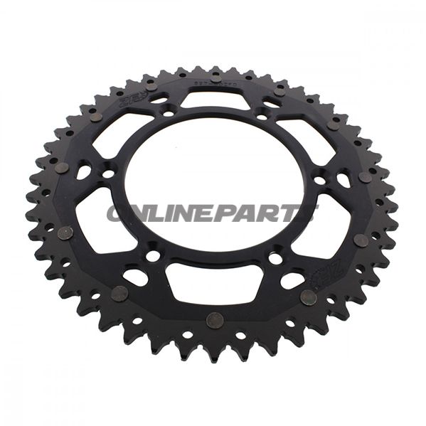 Rear Sprocket Dual 50 Tooth Pitch 520 Blackzf Inner Diameter 125 Bolt Spacing 150