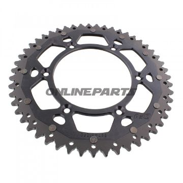 Rear Sprocket Dual 51 Tooth Pitch 520 Blackzf Inner Diameter 125 Bolt Spacing 150