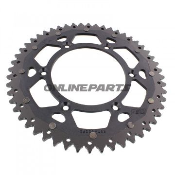 Rear Sprocket Dual 52 Tooth Pitch 520 Blackzf Inner Diameter 125 Bolt Spacing 150