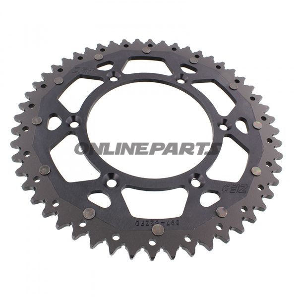 Rear Sprocket Dual 52 Tooth Pitch 520 Blackzf Inner Diameter 125 Bolt Spacing 150
