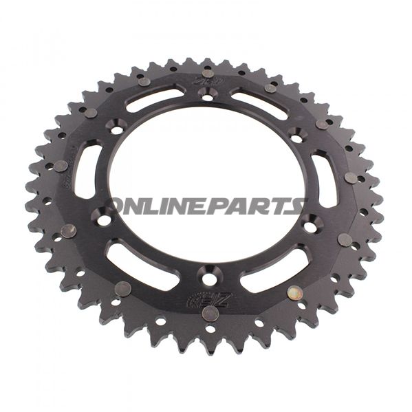 Rear Sprocket Dual 48 Tooth Pitch 520 Blackzf Inner Diameter 136 Bolt Spacing 156