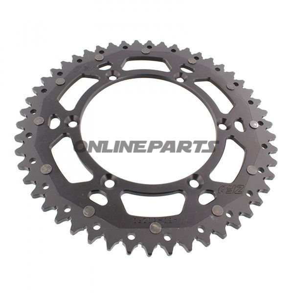 Rear Sprocket Dual 50 Tooth Pitch 520 Blackzf Inner Diameter 134 Bolt Spacing 150