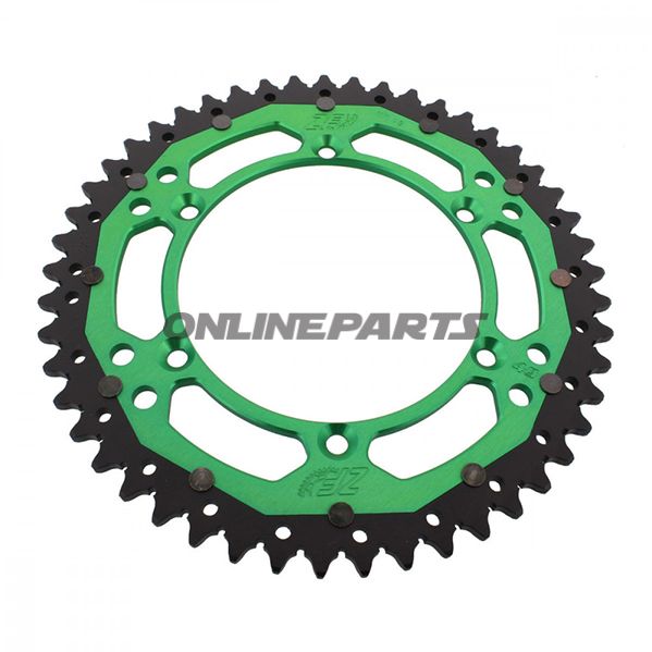 Rear Sprocket Dual 49 Tooth Pitch 520 Greenzf Inner Diameter 134 Bolt Spacing 150