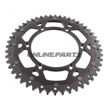 Rear Sprocket Dual 50 Tooth Pitch 520 Blackzf Inner Diameter 126 Bolt Spacing 146