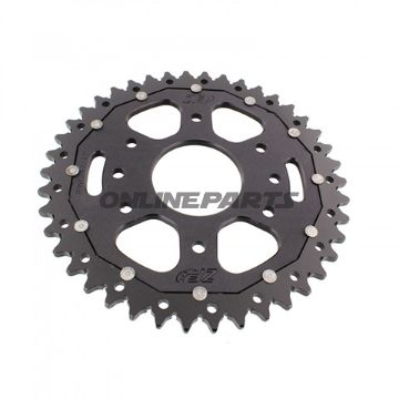 Rear Sprocket Dual 42 Tooth Pitch 520 Blackzf Inner Diameter 063 Bolt Spacing 110