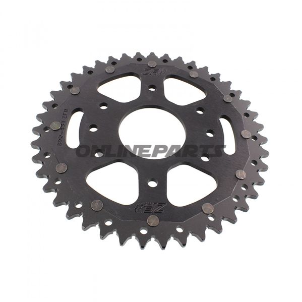 Rear Sprocket Dual 43 Tooth Pitch 520 Blackzf Inner Diameter 063 Bolt Spacing 110