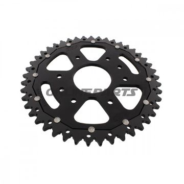 Rear Sprocket Dual 45 Tooth Pitch 520 Blackzf Inner Diameter 063 Bolt Spacing 110
