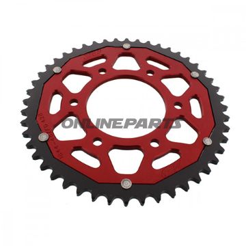 Rear Sprocket Dual 48 Tooth Pitch 428 Redzf Inner Diameter 076 Bolt Spacing 100