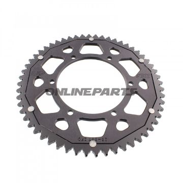 Rear Sprocket Dual 56 Tooth Pitch 428 Blackzf Inner Diameter 108 Bolt Spacing 123