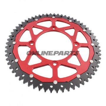 Rear Sprocket Dual 63 Tooth Pitch 428 Redzf Inner Diameter 100 Bolt Spacing 120