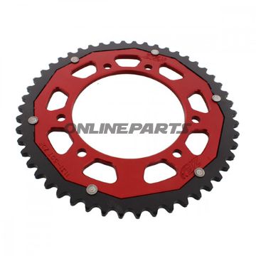 Rear Sprocket Dual 50 Tooth Pitch 420 Redzf Inner Diameter 105 Bolt Spacing 125