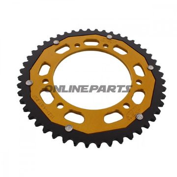 Rear Sprocket Dual 48 Tooth Pitch 420 Goldzf Inner Diameter 105 Bolt Spacing 125