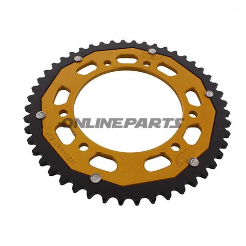 Rear Sprocket Dual 48 Tooth Pitch 420 Goldzf Inner Diameter 105 Bolt Spacing 125