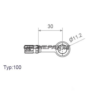 Vario Banjo Fittingtyp100 11.2Mm 0Deg Anthrazit