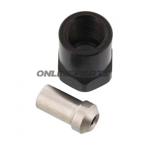 Female Swivel Fitting Variotyp610 Igl M10 X 1.00 Schwarz