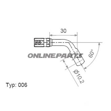 Vario Banjo Fittingtyp006 10 Mm 60Deg In