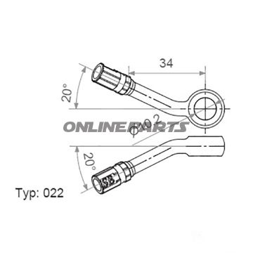 Vario Banjo Fittingtyp022 10 Mm 20+20 In