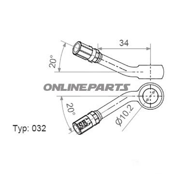 Vario Banjo Fittingtyp032 10 Mm 20+20 In