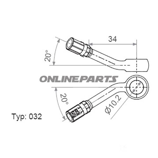 Vario Banjo Fittingtyp032 10 Mm 20+20 In