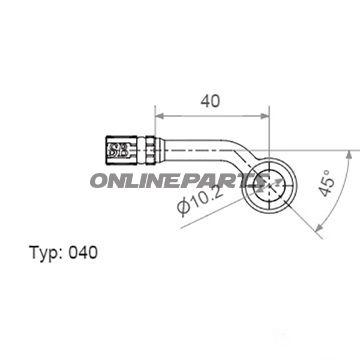 Vario Banjo Fittingtyp040 10 Mm 45Deg S In