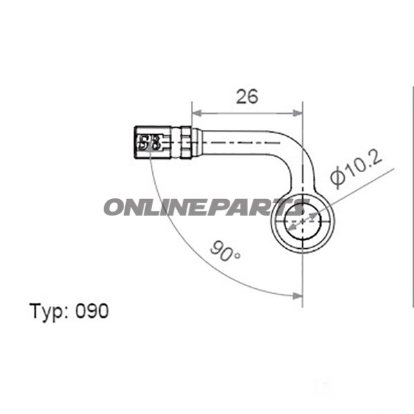Vario Banjo Fittingtyp090 10 Mm 90Deg In