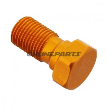 Banjo Bolt Single M10x1.00Alu Orange
