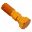 Banjo Bolt Double M10x1.25Alu Orange