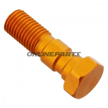 Banjo Bolt Double M10x1.25Alu Orange