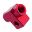 2 Way Distributor Screwed Straighttyp811 M10x1.00 Red