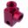 2 Way Distributor Screwed Angledtyp812 M10x1.00 Red