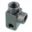 2 Way Distributor Screwed Angledtyp812 M10x1.00 Anthracite