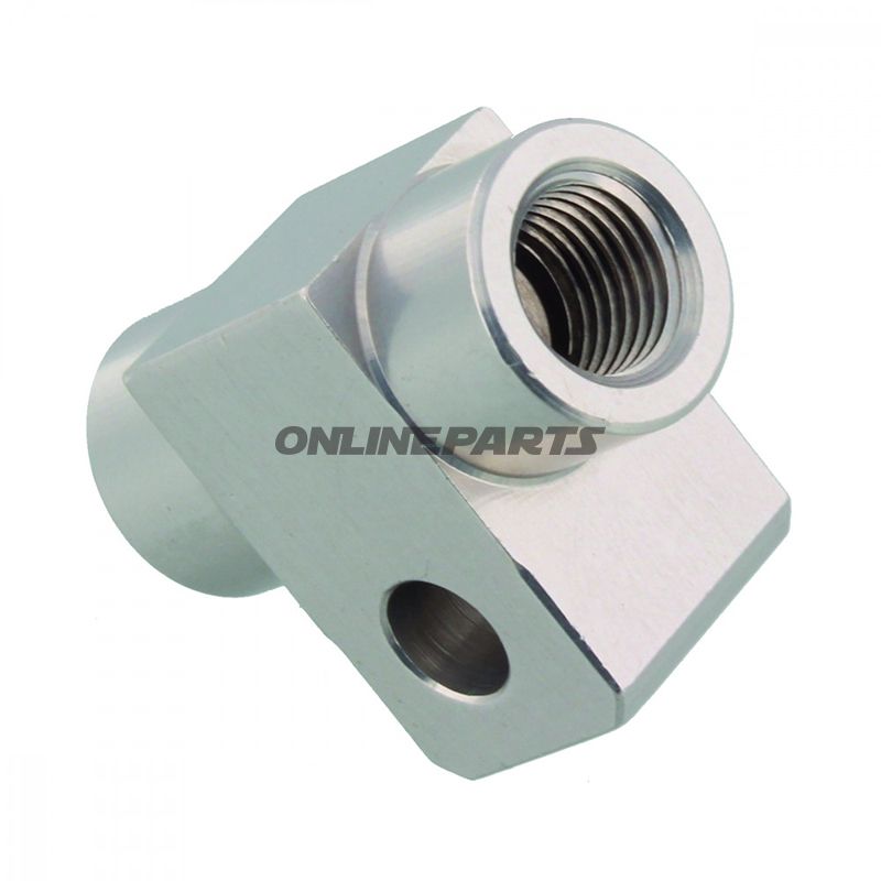 2 Way Distributor Geschr Yellowtyp831 3/8 Unf Silver