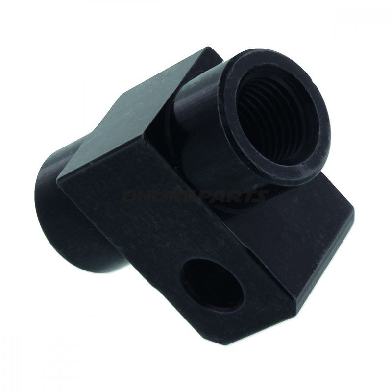 2 Way Distributor Screwed Straighttyp831 3/8 Unf Black
