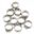 Band Clamp 13.8 Jmpwidth 7Mm Stainless Steel 10 Pcs