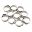 Band Clamp 15.5 Jmpwidth 7Mm Stainless Steel 10 Pcs