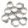 Band Clamp 18.9 Jmpwidth 7Mm Stainless Steel 10 Pcs